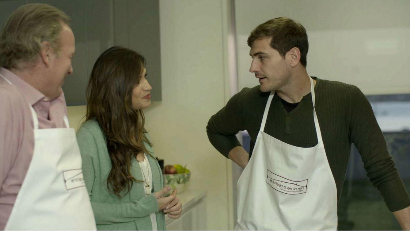 Iker Casillas y Sara Carbonero recibieron en Oporto a Bertín (TVE)