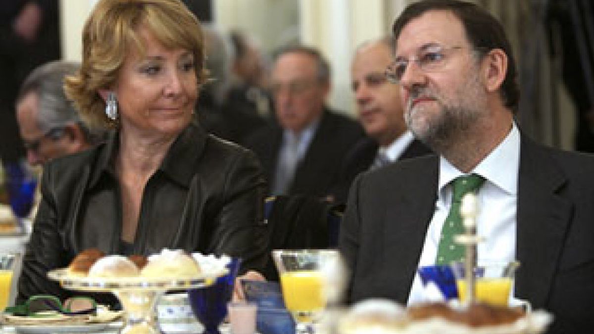 Aguirre y Rajoy niegan pacto alguno “más allá de un compromiso para evitar disputas públicas”