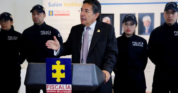 Foto: El fiscal general de Colombia, Néstor Humberto Martínez. (EFE)