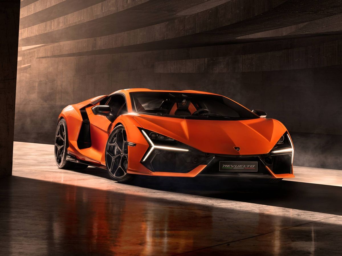 Foto: El Revuelto es el primer híbido de producción en serie de la marca italiana. (Lamborghini)
