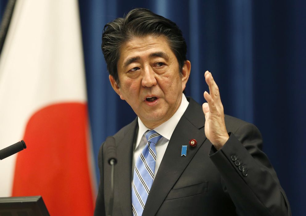 Foto: El primer ministro de Japón, Shinzo Abe