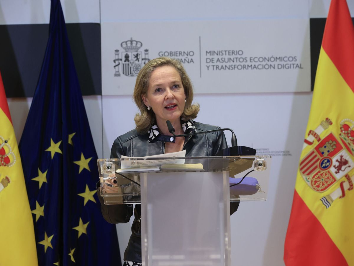 Foto: La vicepresidenta Económica, Nadia Calviño. (EFE/Zipi Aragón)