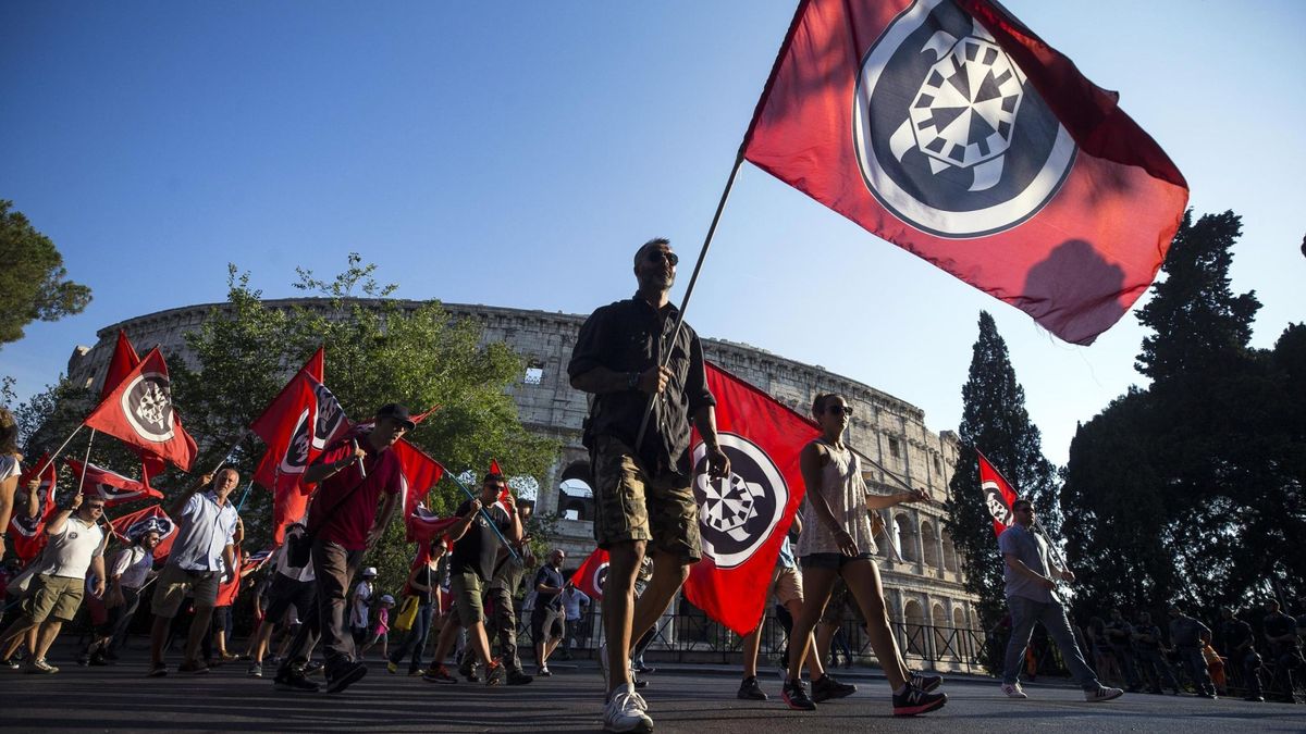 "Soy fascista, ayudo a la gente": el plan de la ultraderecha italiana para conquistar la calle