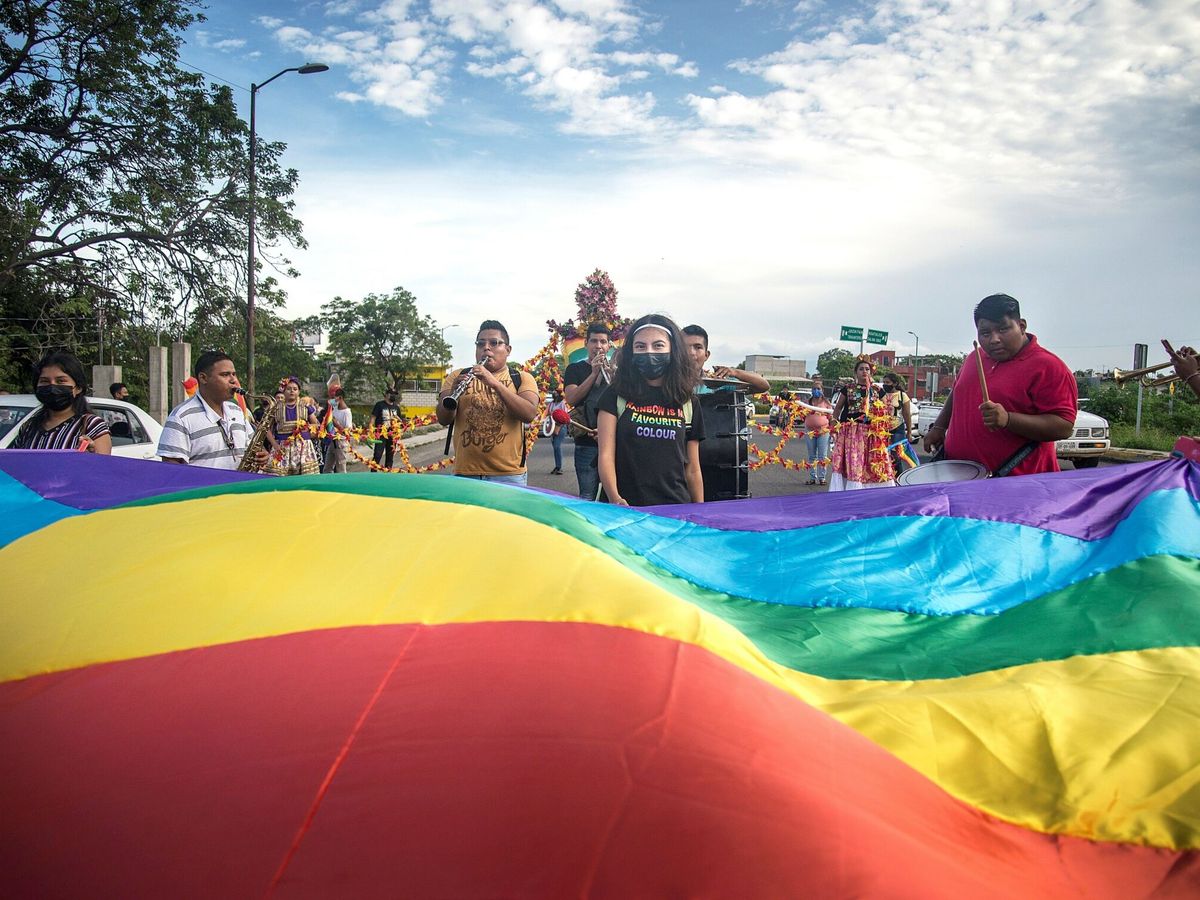 Foto: Una marcha LGBT en México. (EFE)