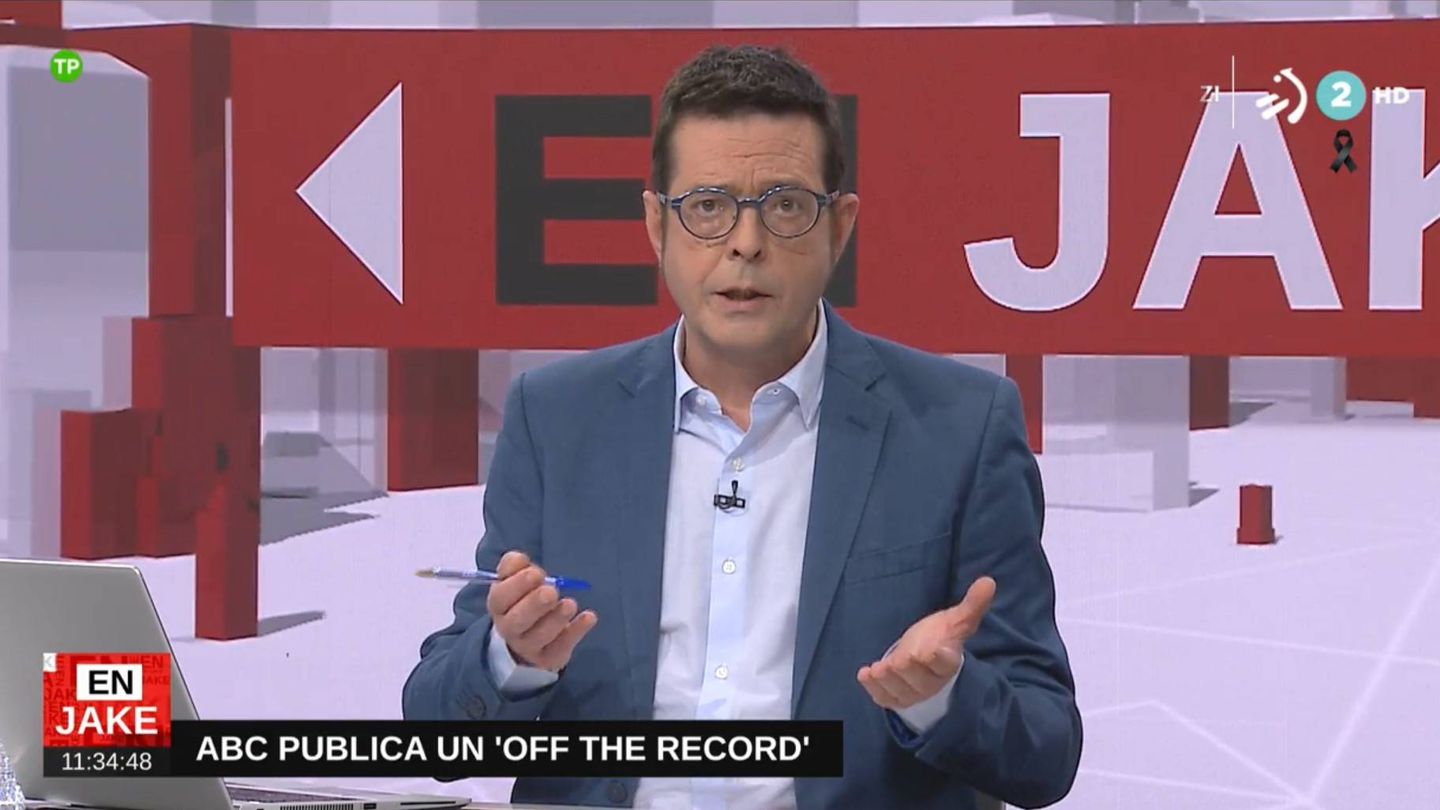 Xabier Lapitz, presentador de 'En jake'. (ETB)