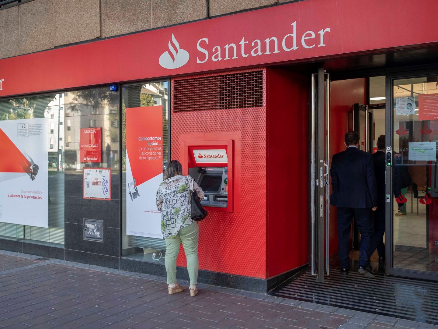 Oficina de Santander. (Cedida)
