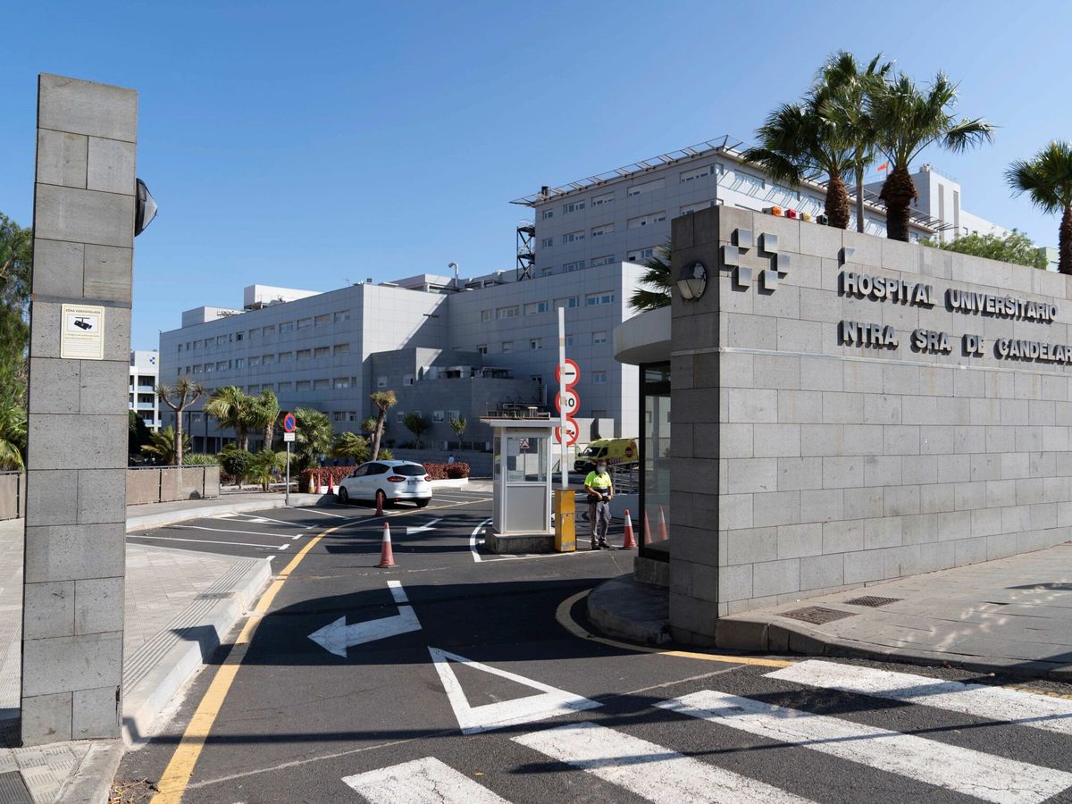 Foto: Hospital Universitario Nuestra Señora de la Candelaria, en Tenerife. (EFE/Miguel Barreto)