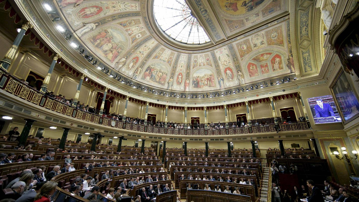Foto de archivo de un pleno en el Congreso de los Diputados. (EFE)