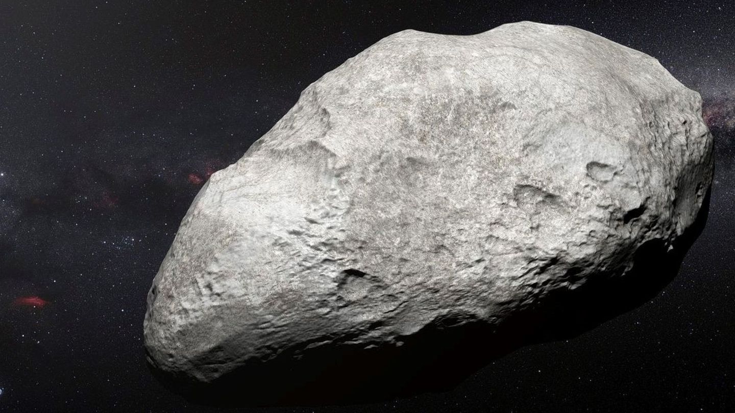 Imagen de un asteroide | EFE