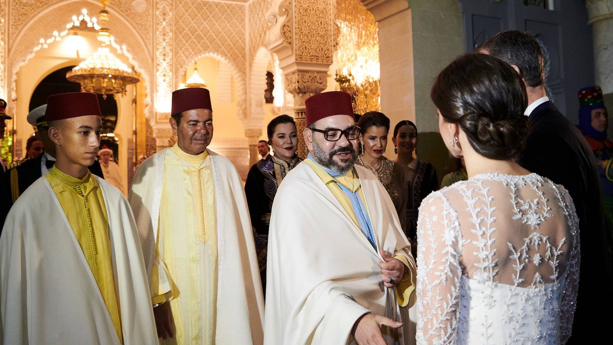 El bonito gesto de Mohamed VI hacia la reina Letizia en la cena de gala