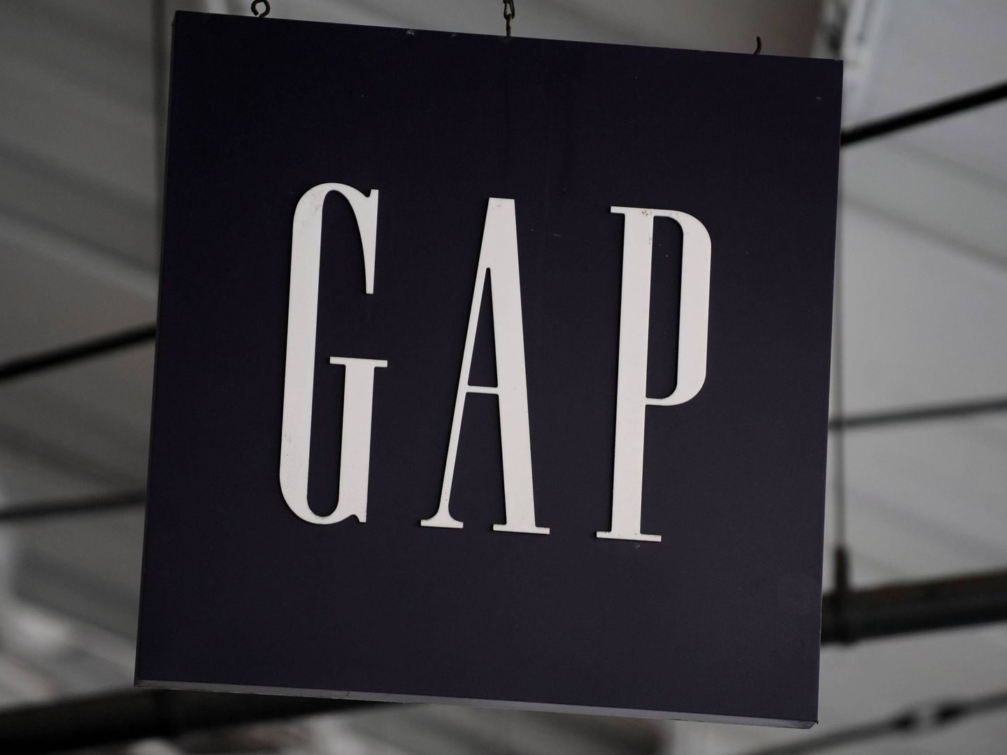 Logo de la cadena de tiendas de ropa GAP en Nueva York, Estados Unidos. (EFE)