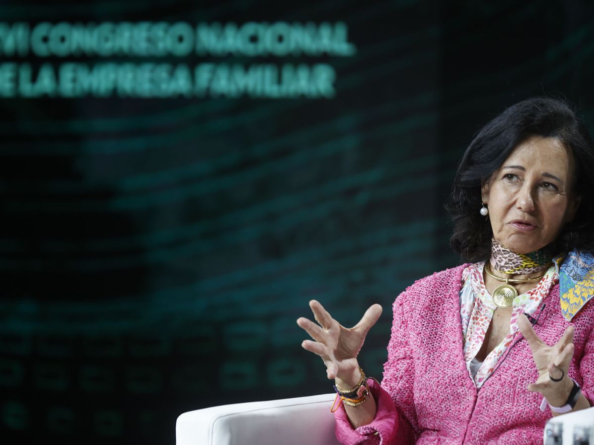 Foto: Ana Botín, presidenta de Santander. (EFE/Luis Tejido)