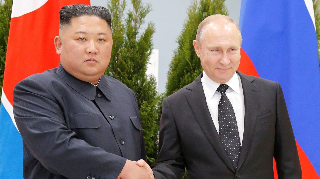 Foto: Kim Jong-un y Putin en una imagen de archivo. (Reuters)