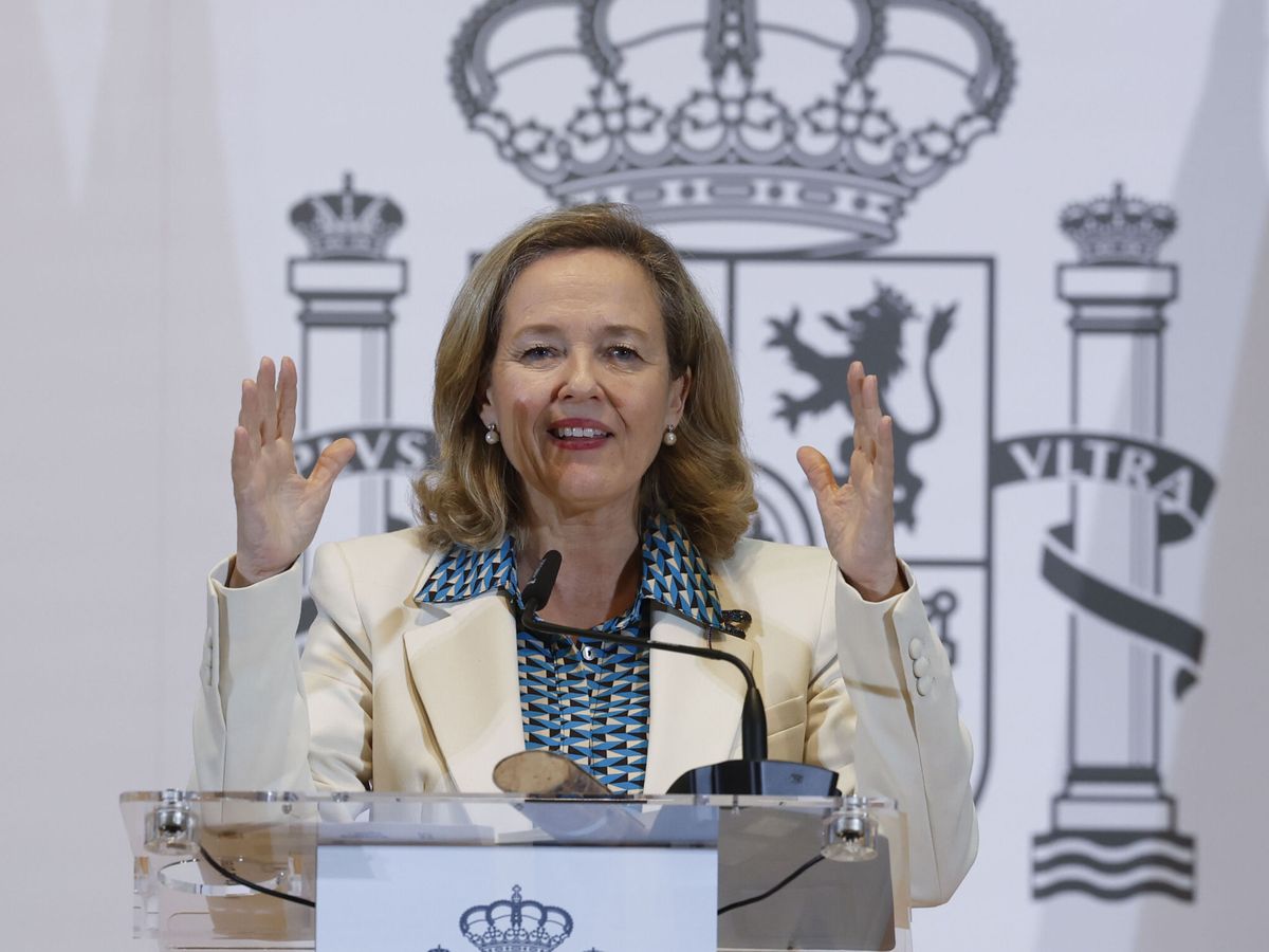 Foto: La vicepresidenta primera del Gobierno, Nadia Calviño. (EFE/Juan Carlos Hidalgo)