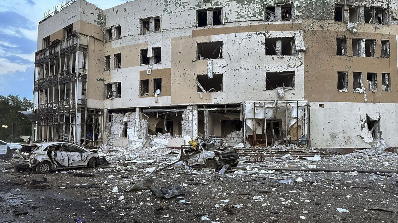 Foto: Rusia bombardea Zaporiyia. (Reuters)