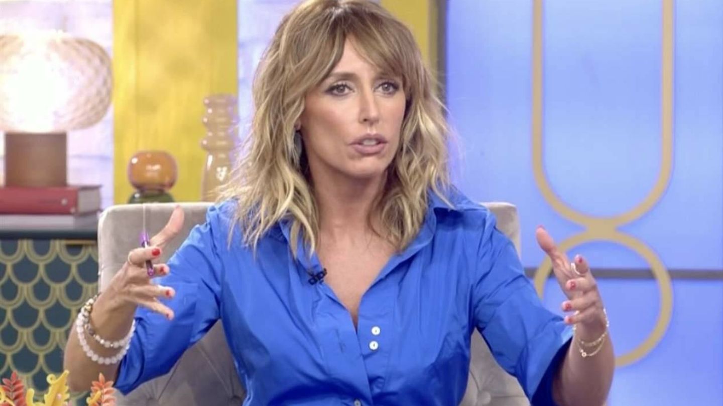 Emma García, en 'Fiesta'. (Telecinco)