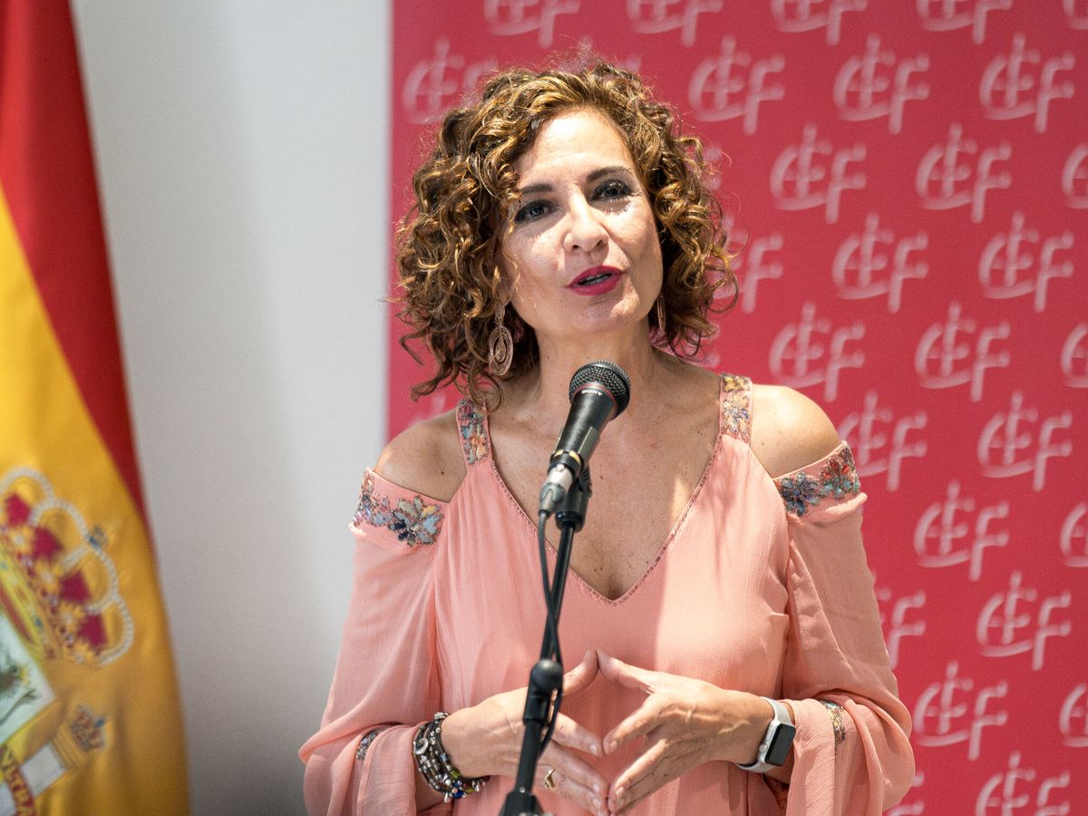 Foto: La vicepresidenta primera y ministra de Hacienda, María Jesús Montero. (Europa Press/Diego Radamés)