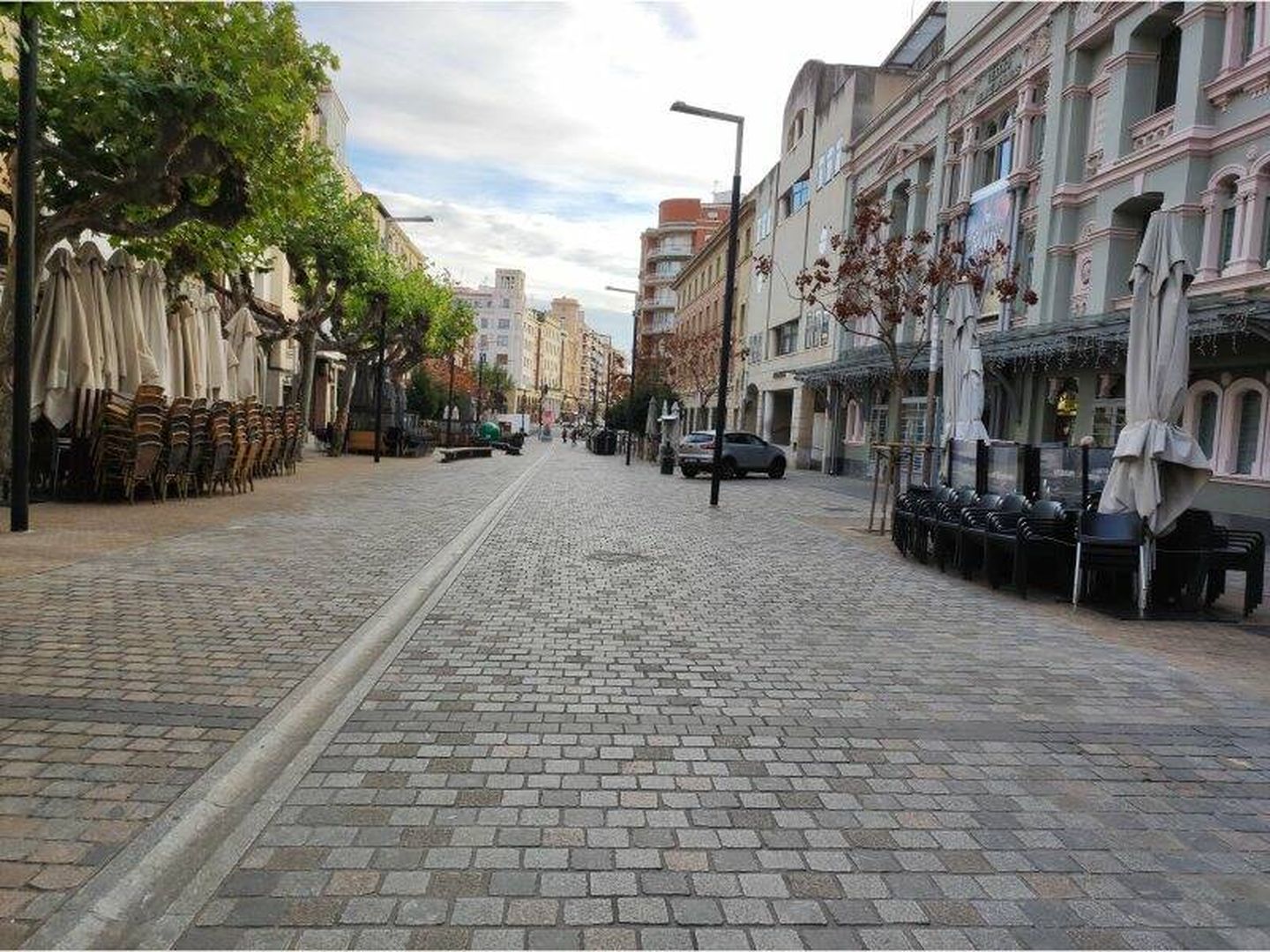Cada vez más zonas peatonales se extienden por Logroño. (L.V.)