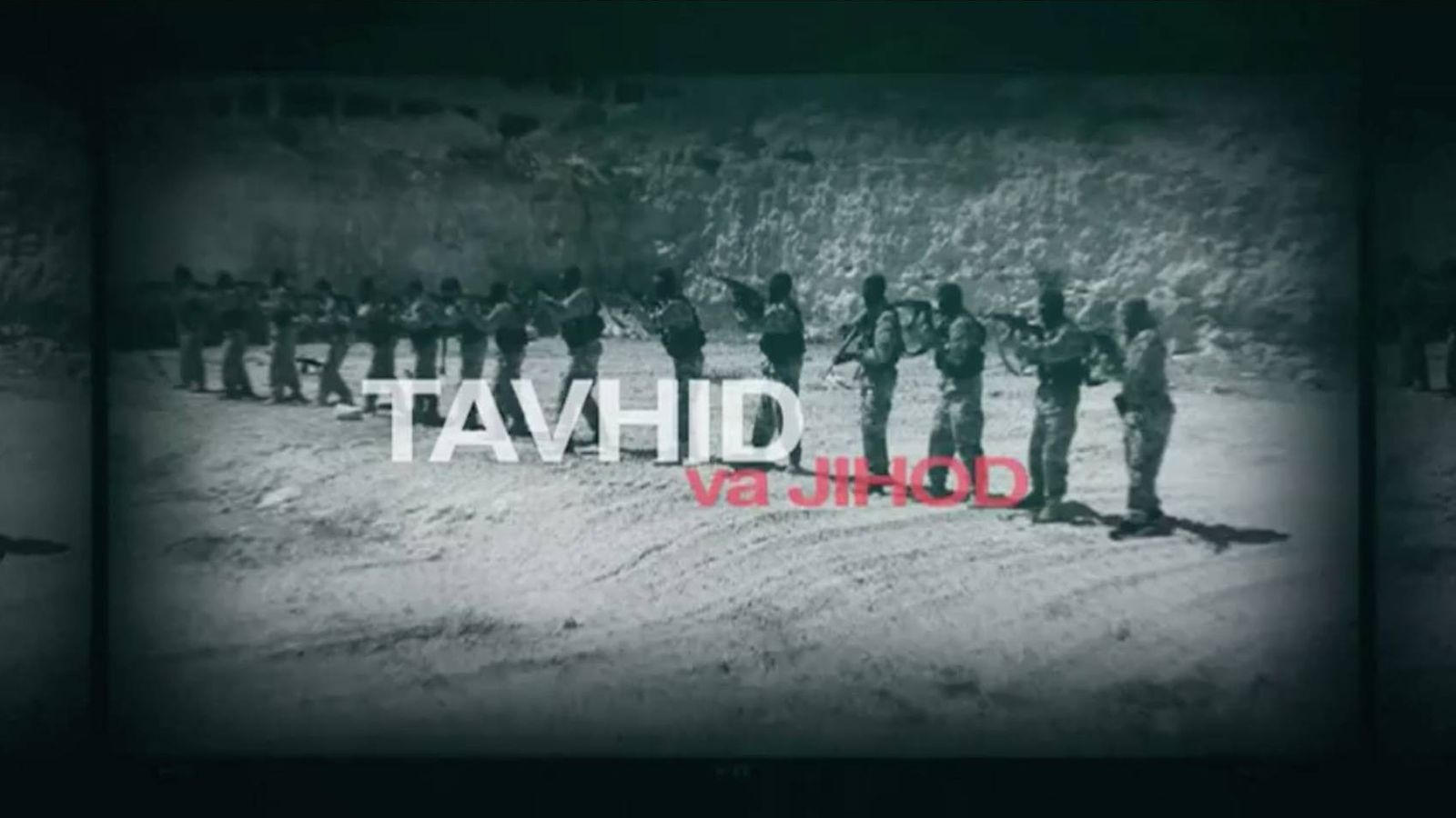 Foto: Imagen de un vídeo de los entrenamientos de Tavhid va Jihod.