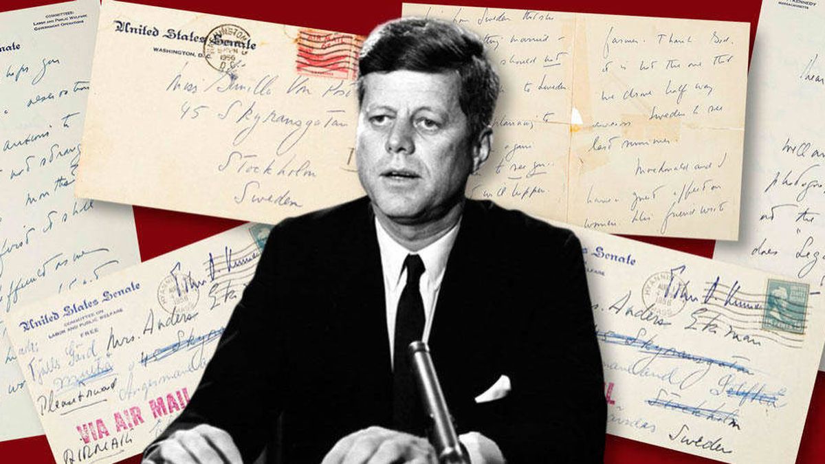 Sale a subasta una carta de John F. Kennedy para una de sus amantes