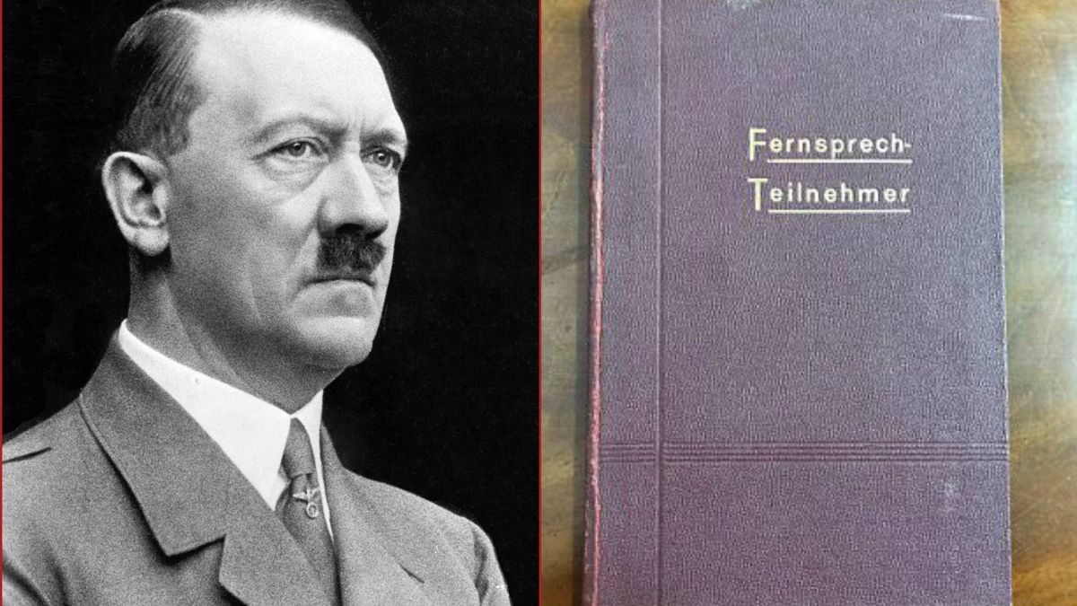 Qué había en la agenda de contactos de Hitler y las claves que contenía 