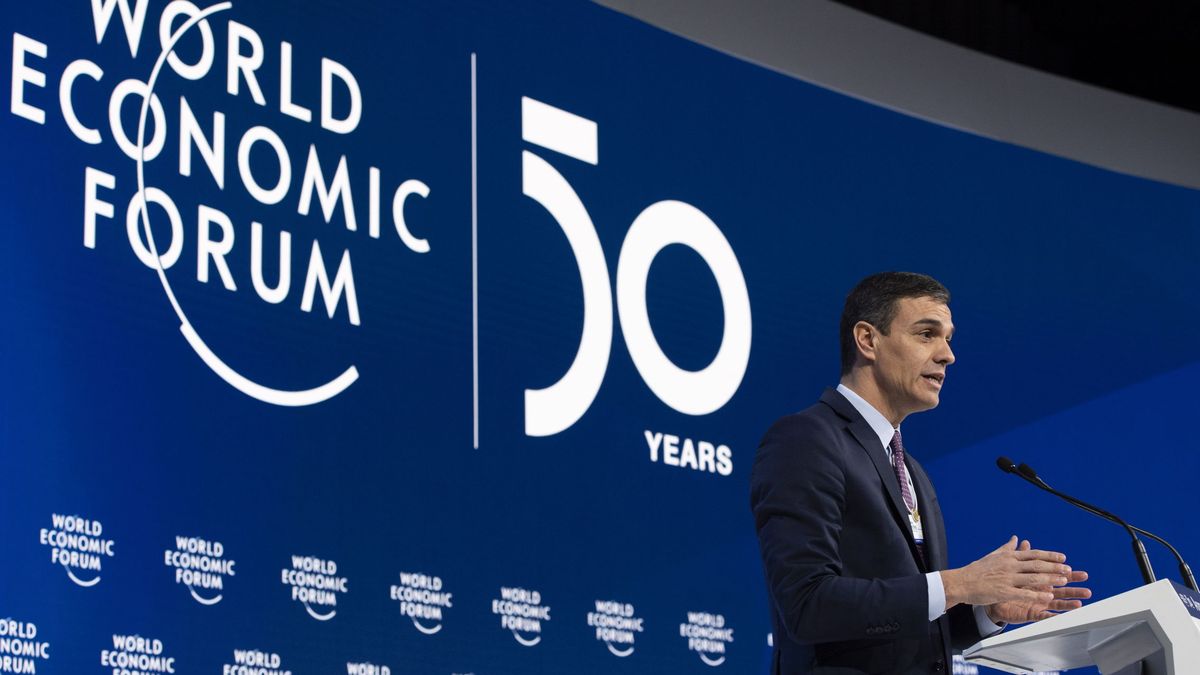 Sánchez pide en Davos una nueva era que supere "el fracaso del neoliberalismo"
