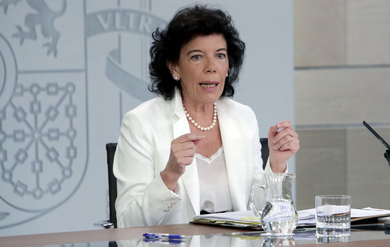 La ministra de Educación y Formación Profesional, Isabel Celaá. (EFE)