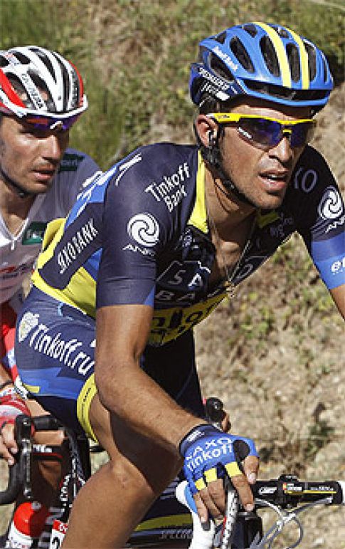 Foto: Contador: "Armstrong siempre mostró una fortaleza y cabeza espectaculares"