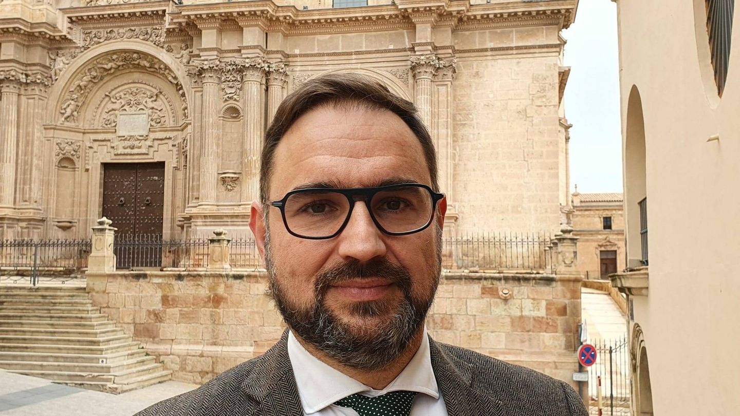 El alcalde de Lorca, Diego José Mateos . (EC)