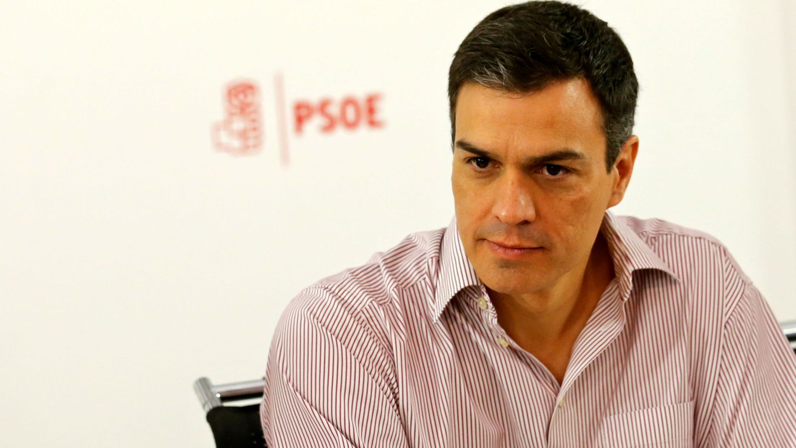 Foto: Pedro Sánchez, el pasado 27 de junio, durante la reunión del plenario de la ejecutiva federal que siguió a las generales. (Reuters)