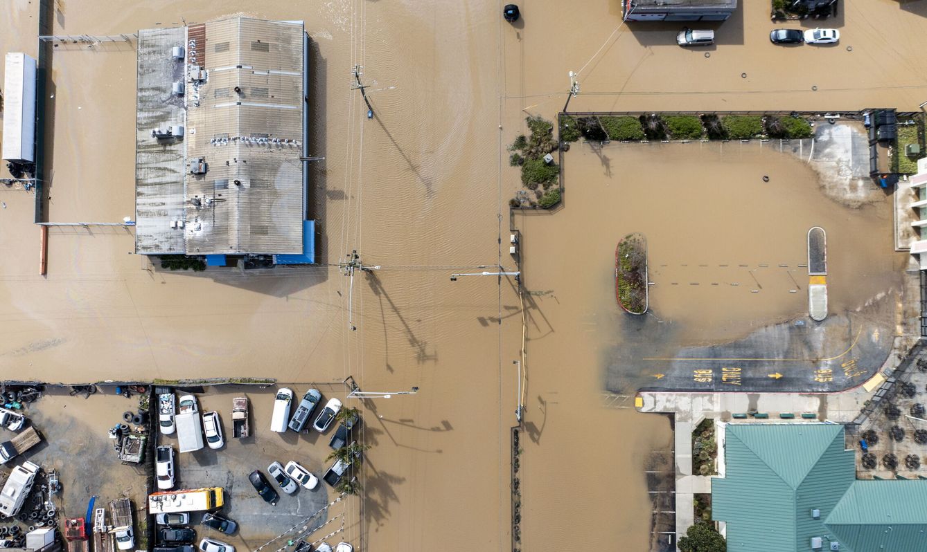 Graves inundaciones en California el pasado mes de marzo. (EFE/L. Ching) 