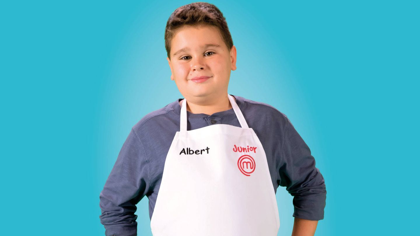 Albert, concursante de 'MasterChef Junior 7'. (TVE)