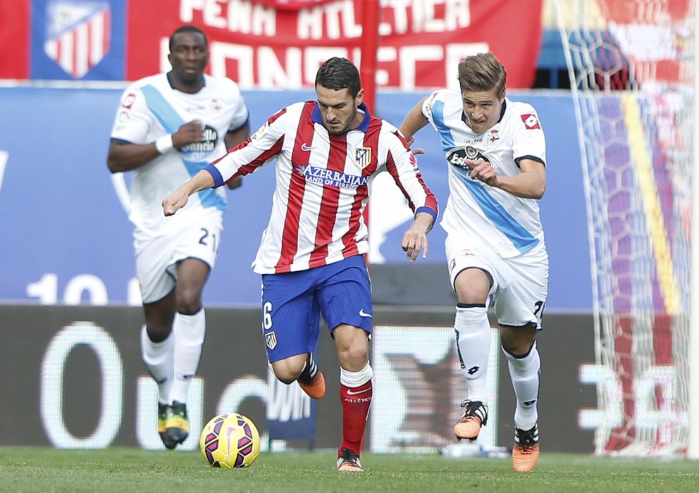 Foto: Atlético y Deportivo durante el partido que disputaron en diciembre en el Calderón (GTres).
