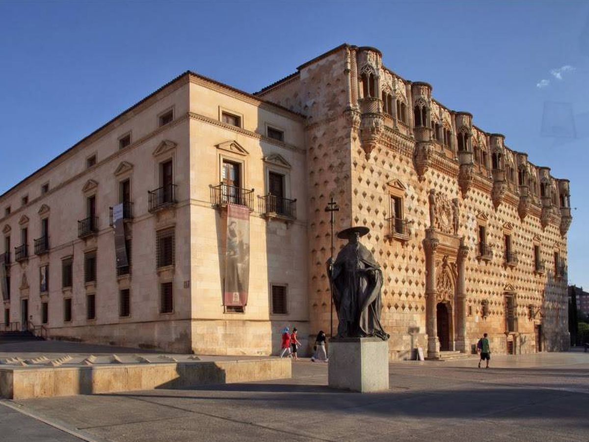 Foto: Fachada del Palacio del Infantado en Guadalajara. (EFE)