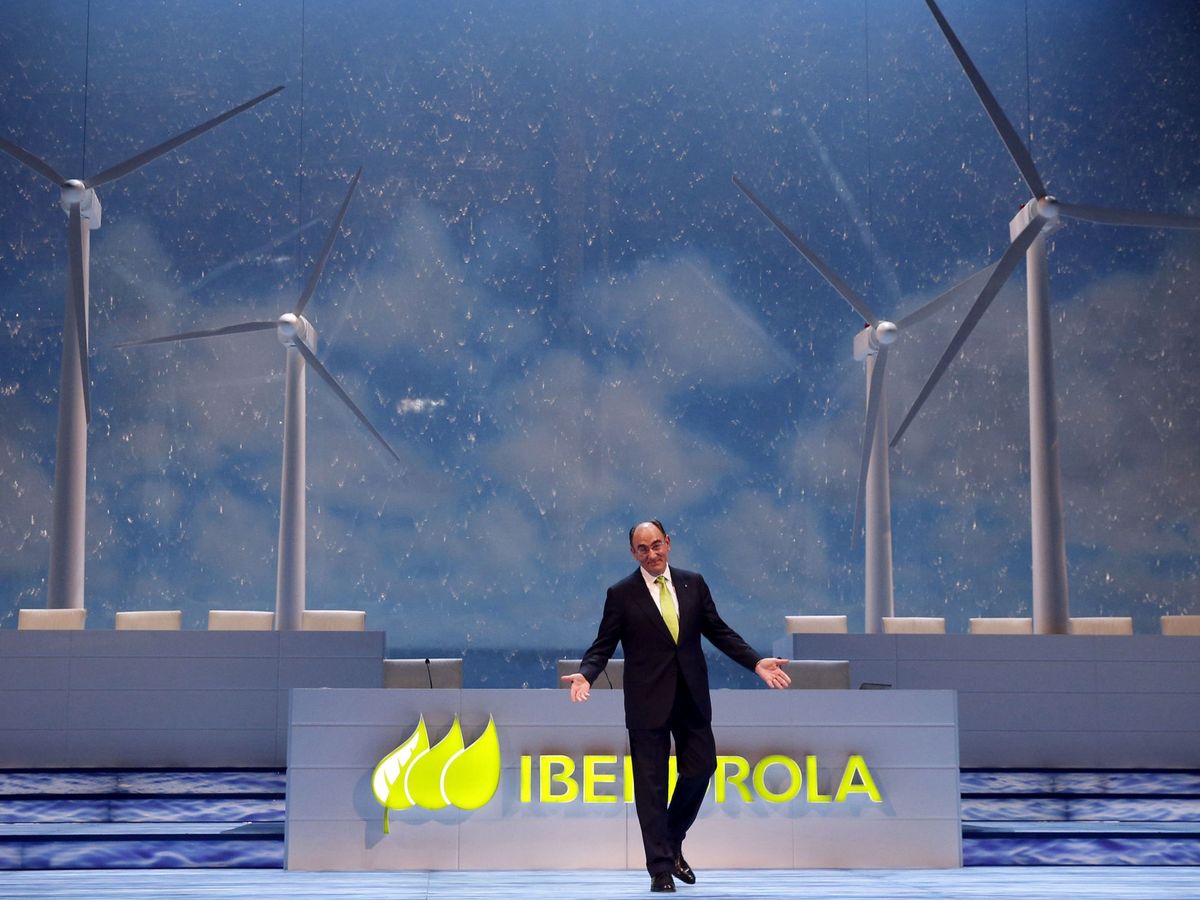Foto: Imagen de archivo del presidente de Iberdrola, Ignacio Sánchez Galán, al inicio de una junta general de accionistas de Iberdrola. (EFE/Luis Tejido)
