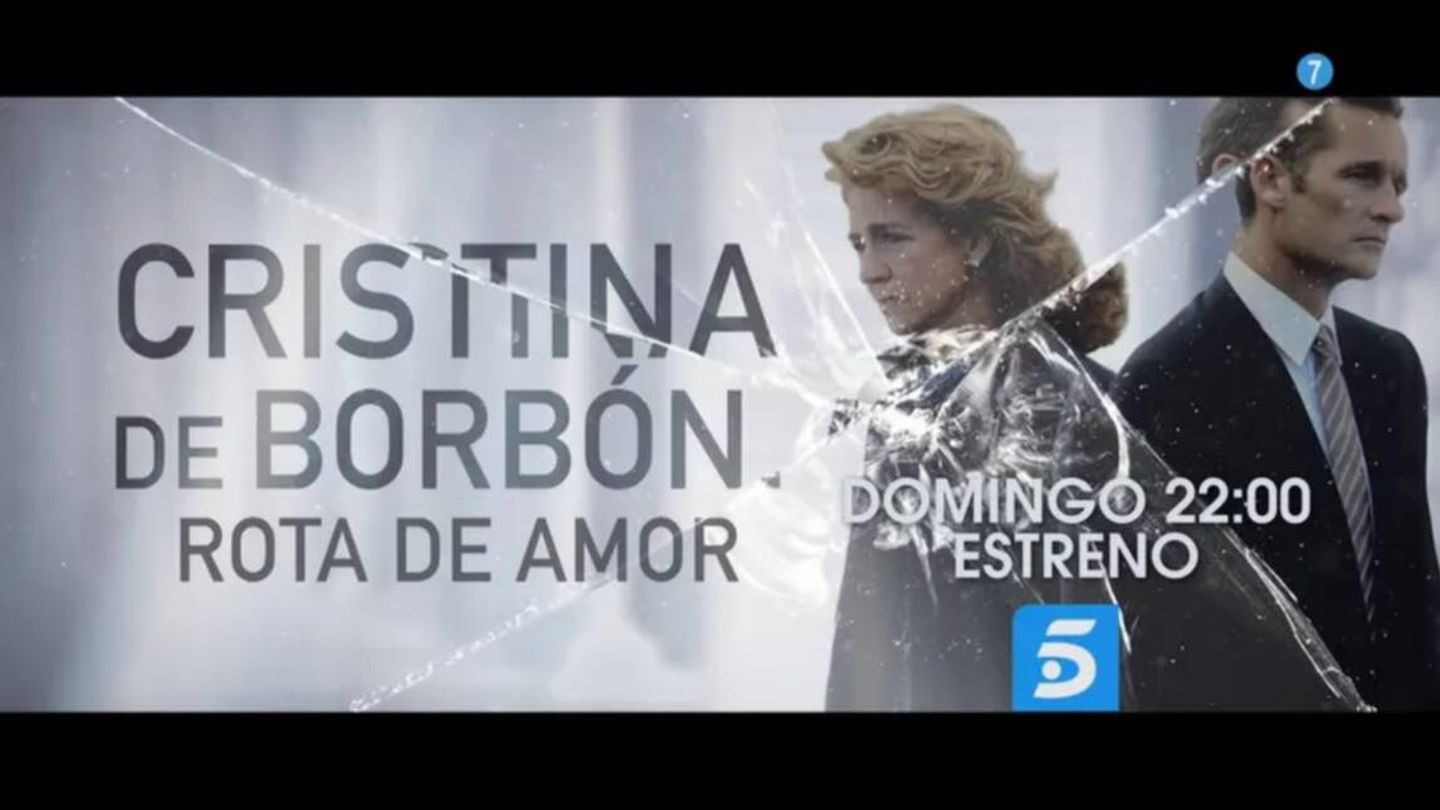 'Cristina de Borbón. Rota de amor', este domingo en Telecinco. (Mediaset)