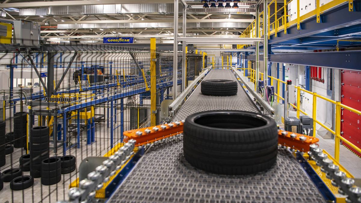 La nueva factoría de Goodyear que fabricará los neumáticos cuatro veces más rápido