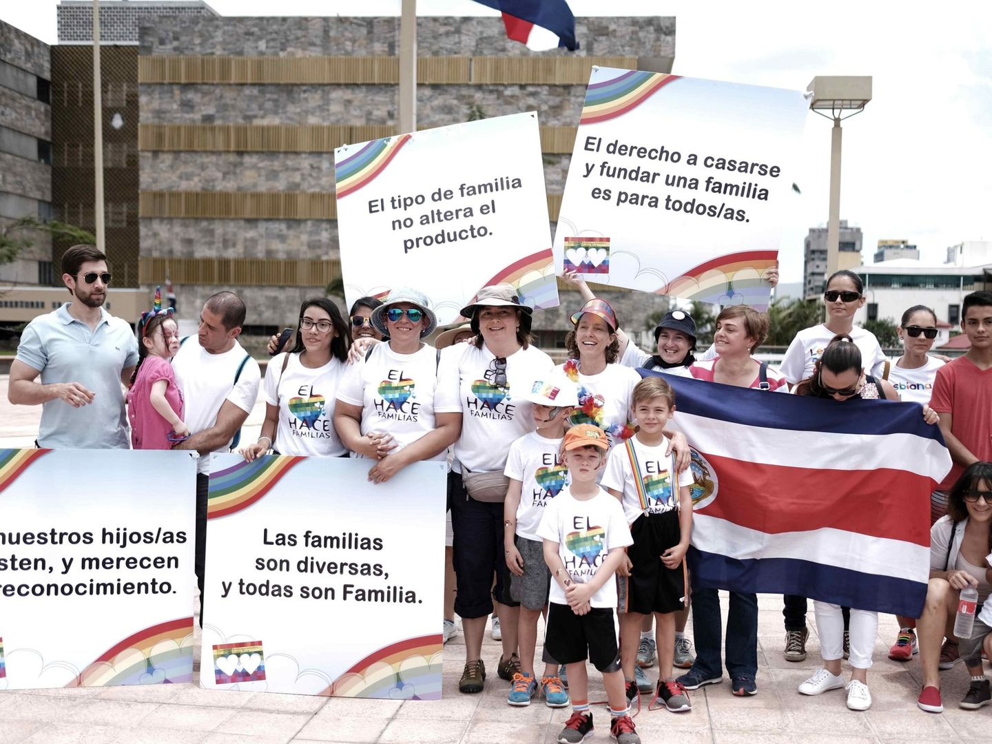 Las manifestaciones se han sucedido en Costa Rica pidiendo reformas en la ley (EFE/Jeffrey Arguedas)