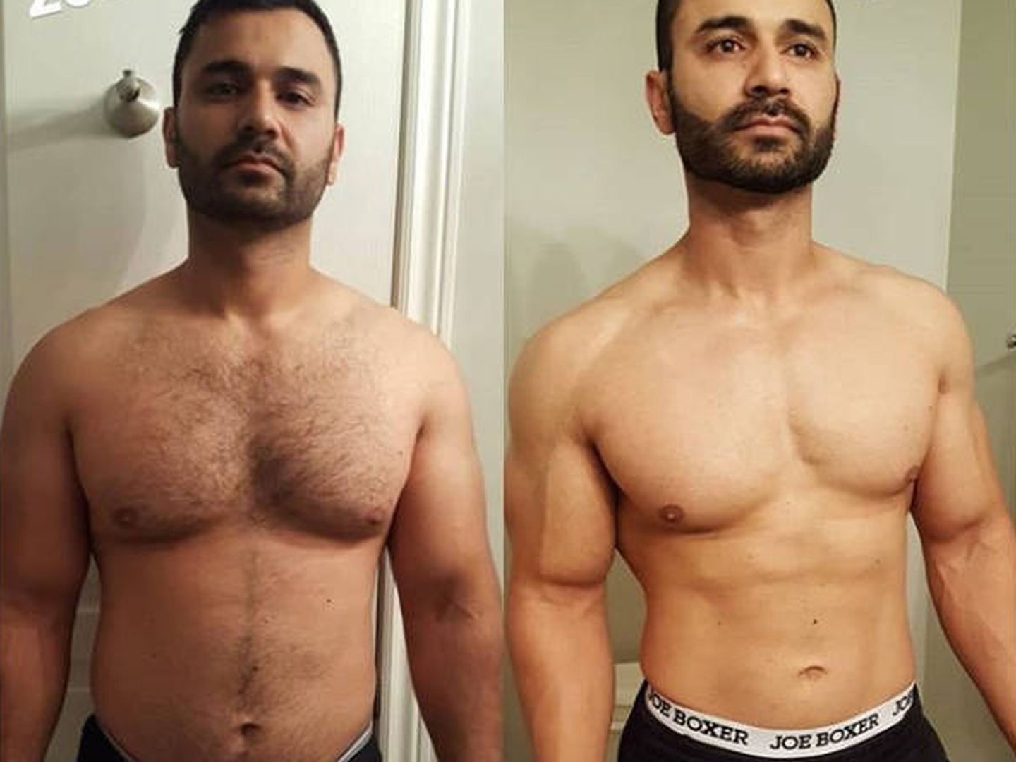 La transformación de Riz Sunny: 22 kilos en menos de tres meses (Foto: Instagram)