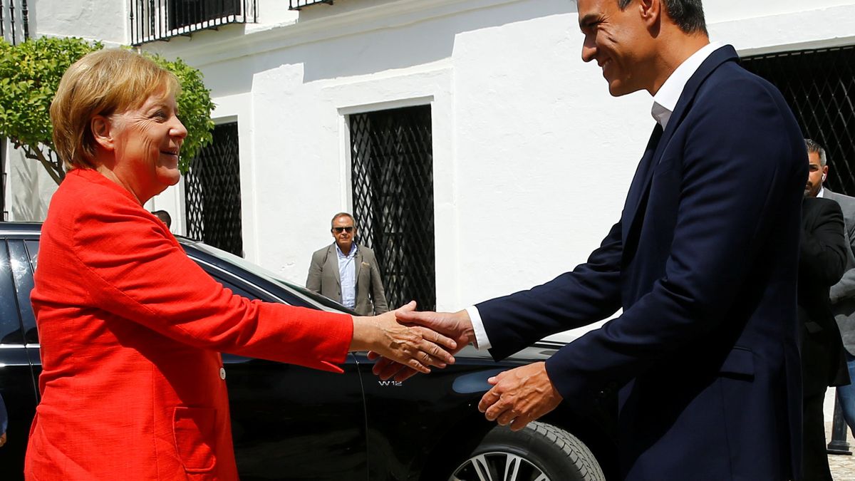 Merkel y Sánchez prometen ayudar a Marruecos y Túnez, sin concretar el dinero