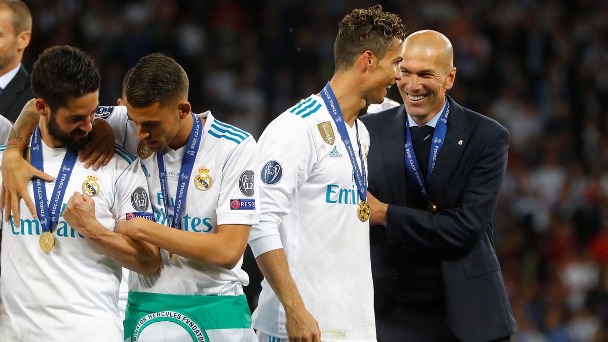 Zidane abre la puerta en 'Sky Italia' a que Cristiano regrese al Madrid en verano