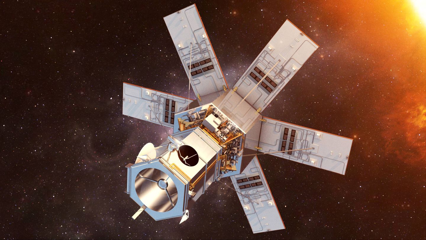 El satélite Worldview-4. (DigitalGlobe)