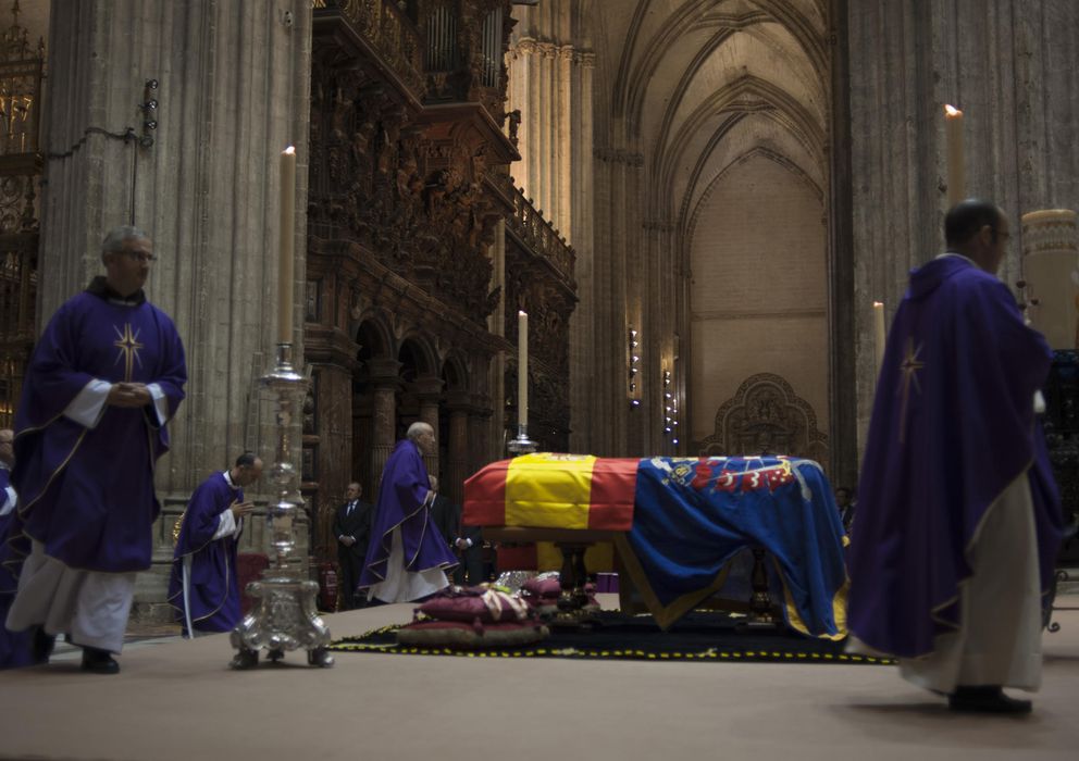 Foto: Funeral de la Duquesa de Alba. (AP)