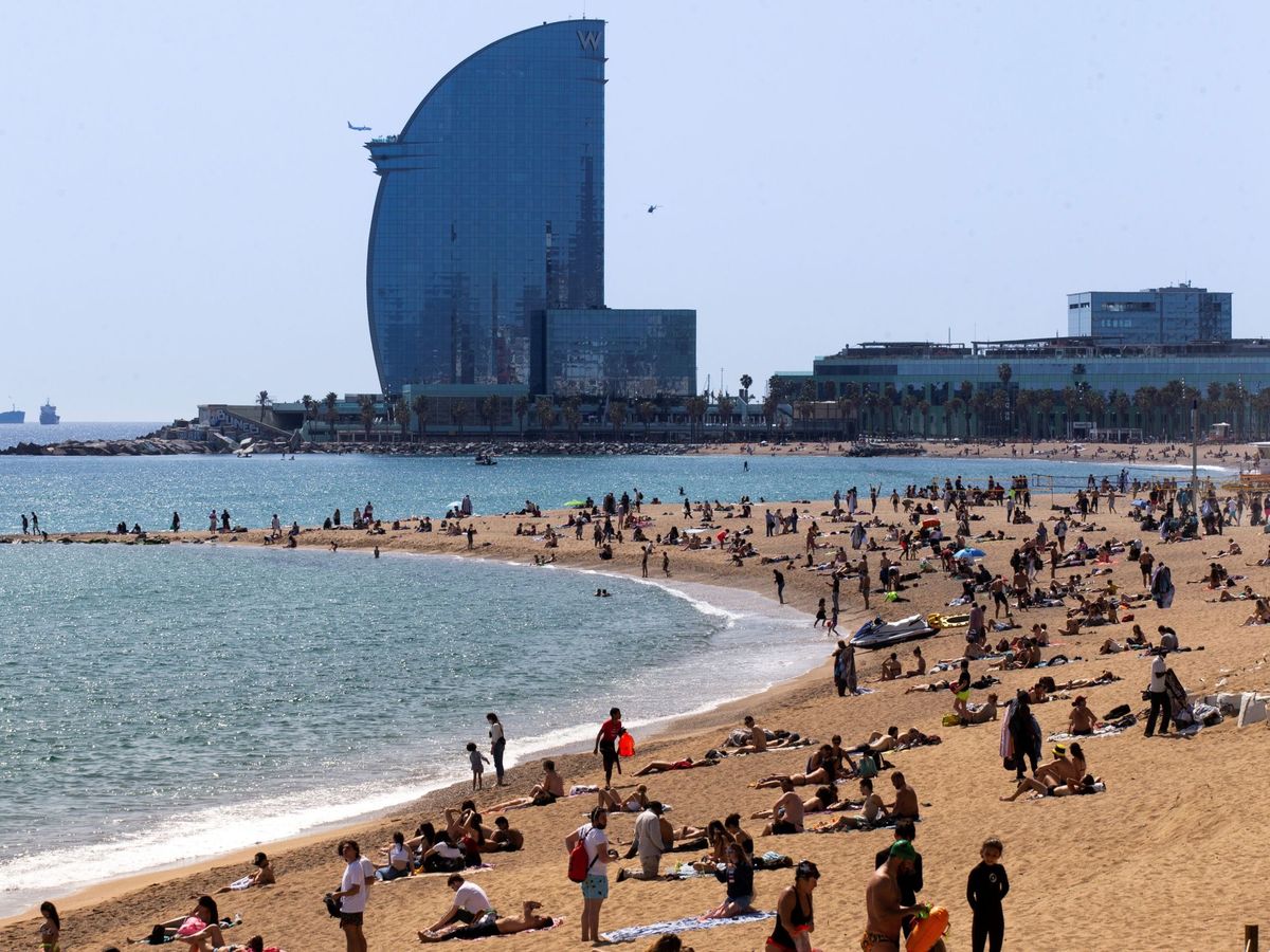 Foto: Las playas de Barcelona podrían desaparecer (EFE)