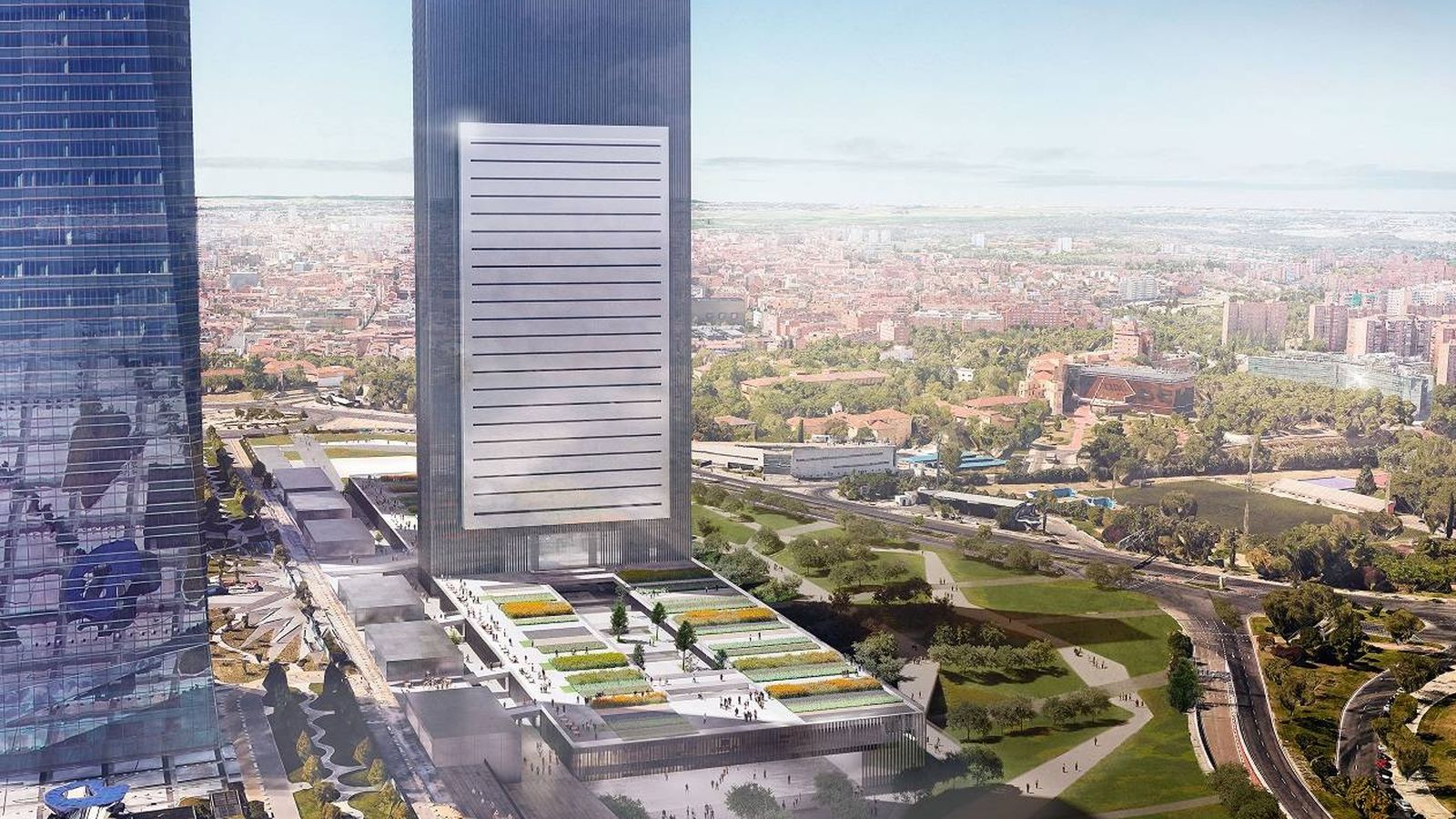 Foto: Proyecto de la futura Quinta Torre, que albergará al Instituto de Empresa.