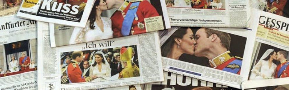 Foto: La boda real entre Guillermo y Catalina impulsó un 10% el tráfico áereo de BAA (Ferrovial)