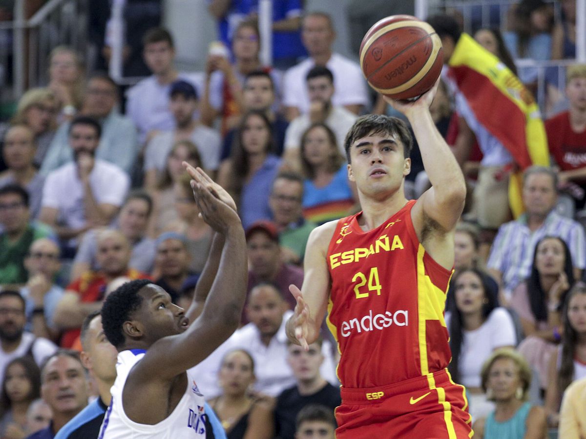 Foto: El base de la selección española de baloncesto, Juan Núñez (EFE/Pepe Torres)