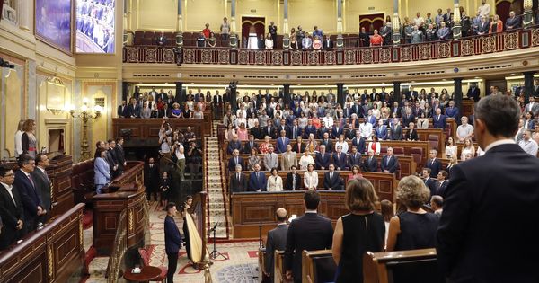 Foto: Vista general del hemiciclo del Congreso. (EFE)