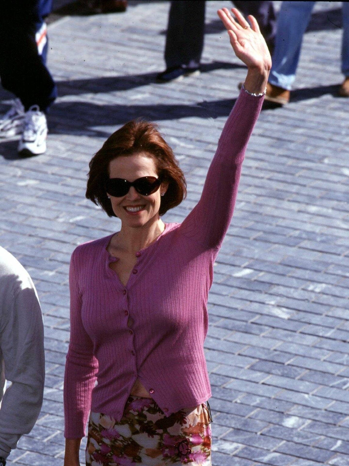 Sigourney Weaver, durante el Festival de Cine de San Sebastián en 1999. (Gtres)