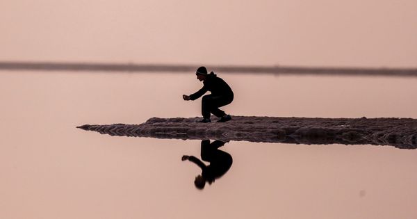 Foto: El Mar Muerto ha sido siempre un lugar que ha atraído la atención de los científicos (EFE/Atef Safadi)